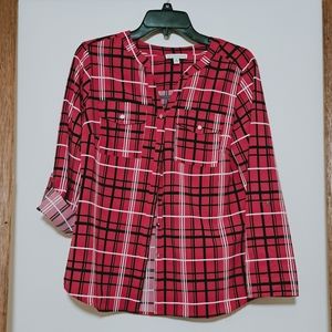 Notations Long-Sleeve Button-Down, Medium